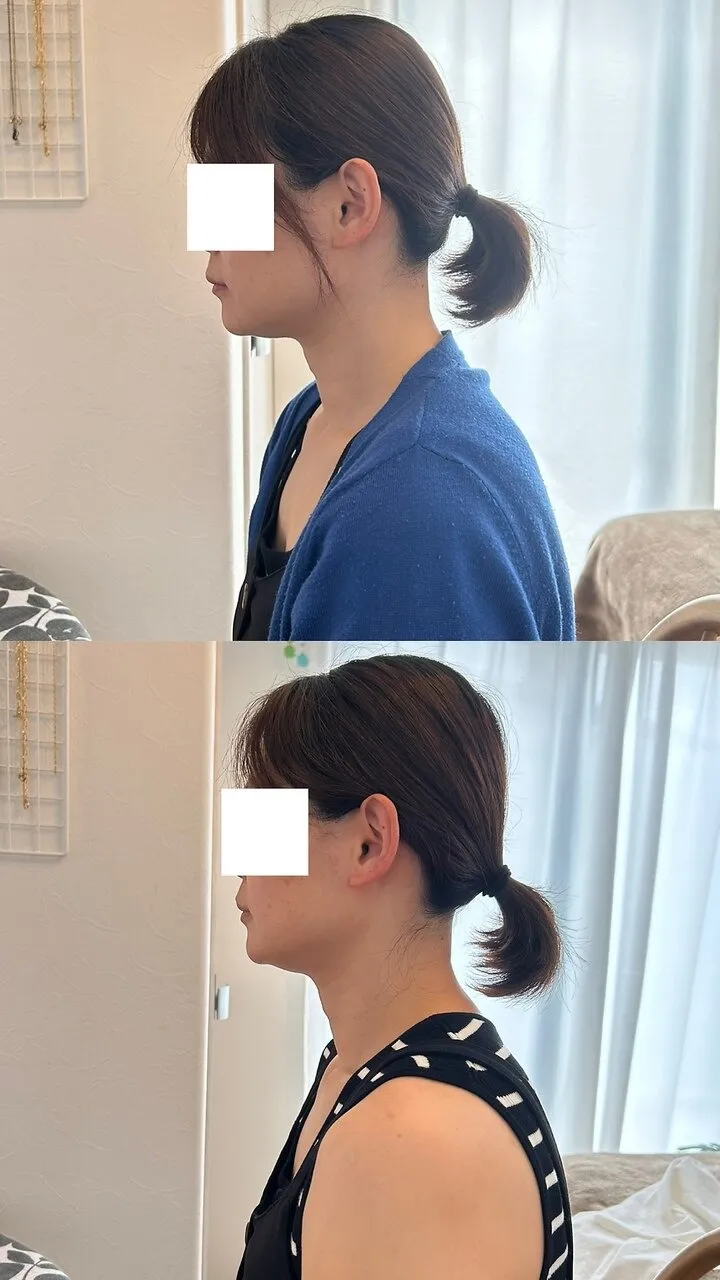 肩の位置が変わる!